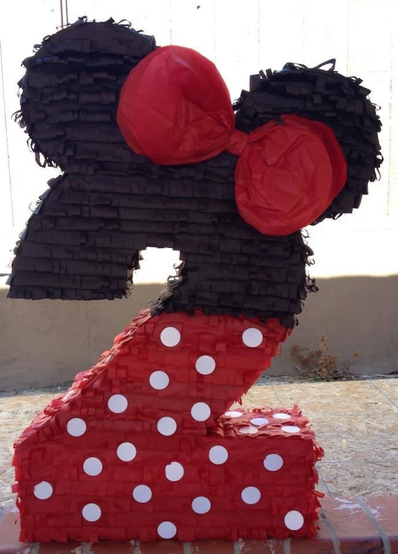Minnie Mouse Number 2 Piñata Minnie Mouse Piñata Minnie