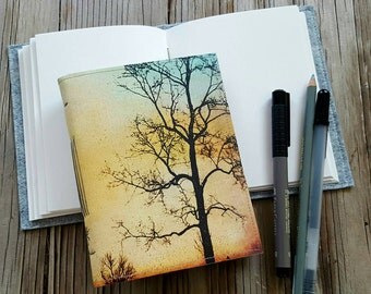 tree of free spirit journal - diary notebook gift for him and her under 20 by tremundo