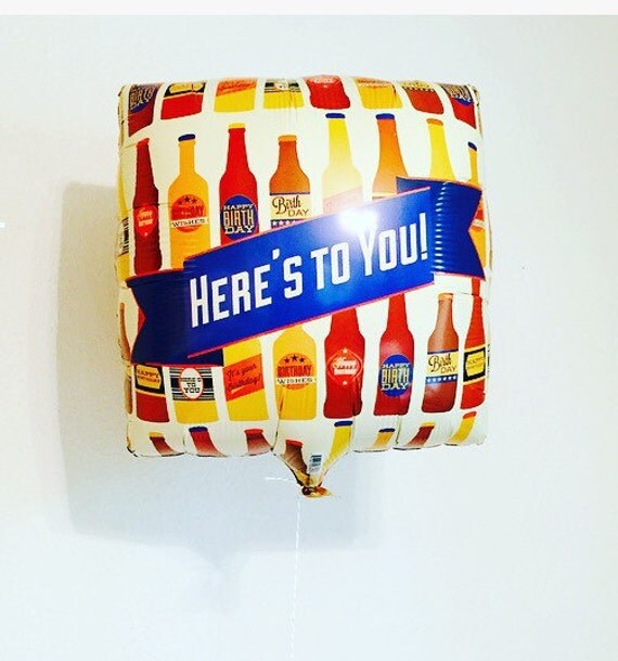Beer Balloon Beer Photo Prop Beer Balloons Beer Birthday