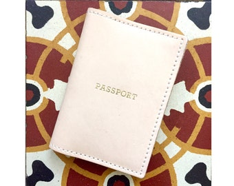 Leather Passport Cover, Passport Holder , Gifts For Travelers, Travel Gifts, Passport Leather Pouch