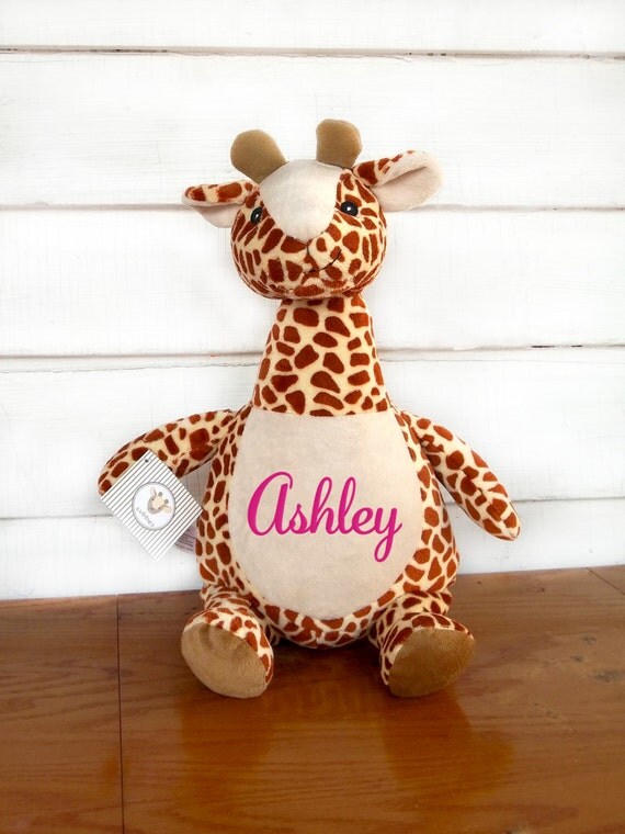 custom giraffe stuffed animal