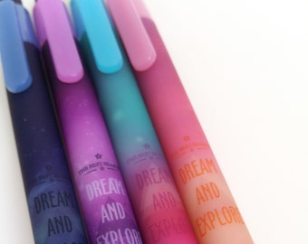 Soft Grip Starry Night Gel Pen