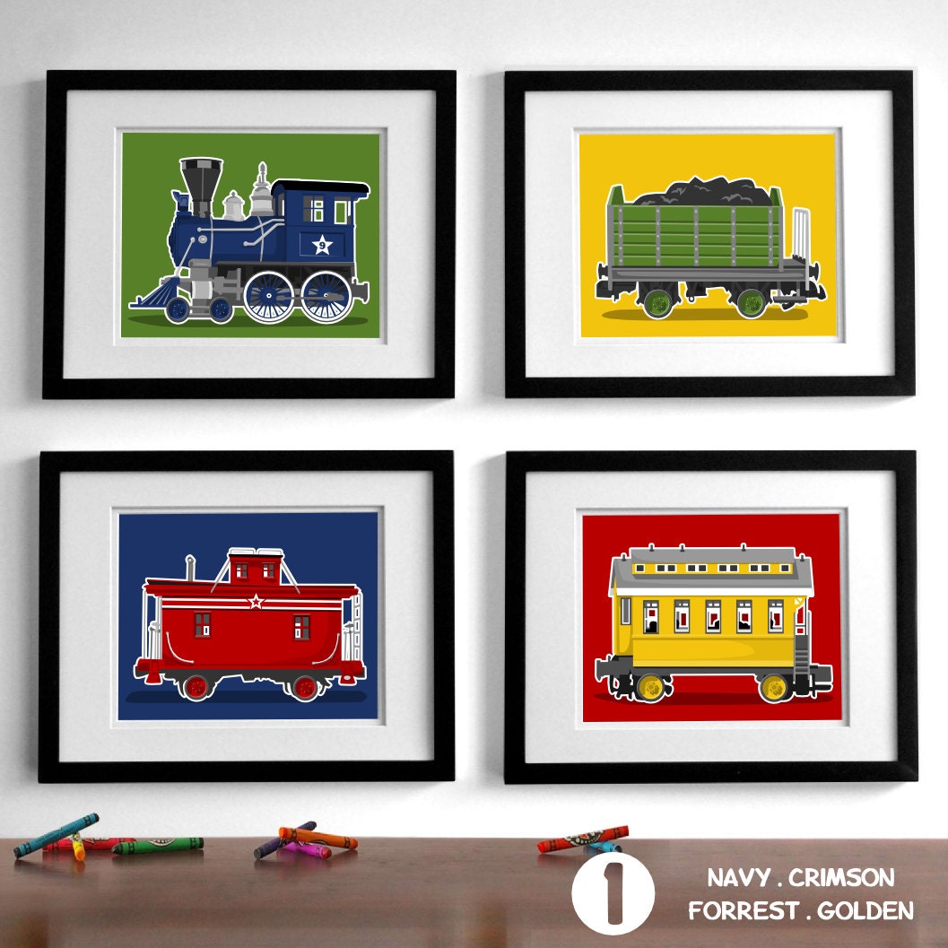 Train Wall Art train wall art transportation wall art prints boy's Train Wall Art train wall art transportation wall art prints boy's