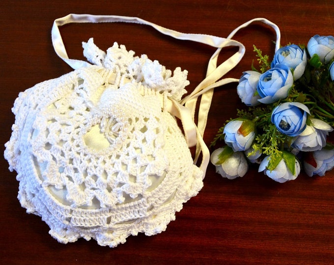 Ready to ship Wedding, special occasion, evening purse with pearls