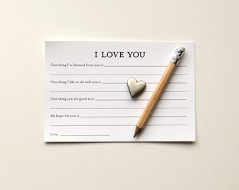 I Love You Card Printable Cards Valentine's Day Card Personalized Gift Anniversary Card Printable Valentine Card for Husband Card for Wife