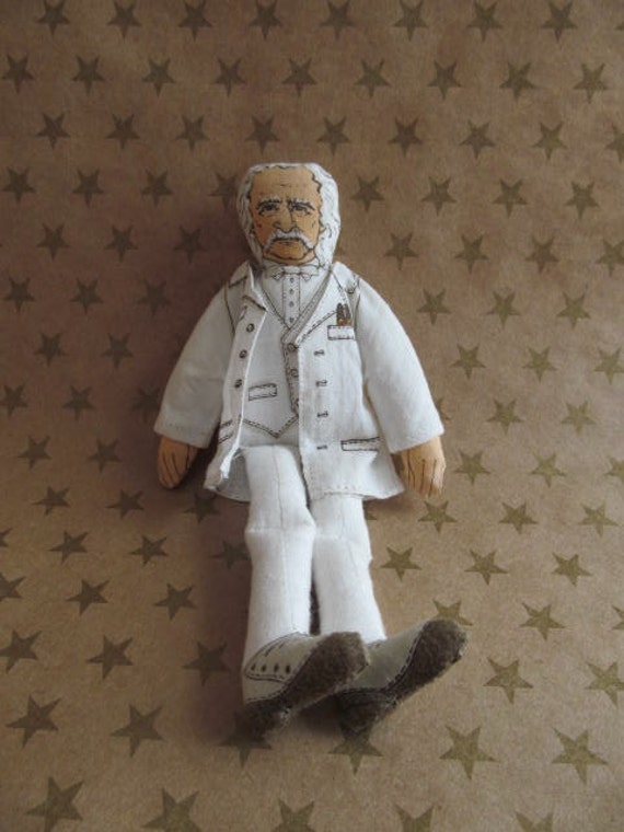 mark twain doll