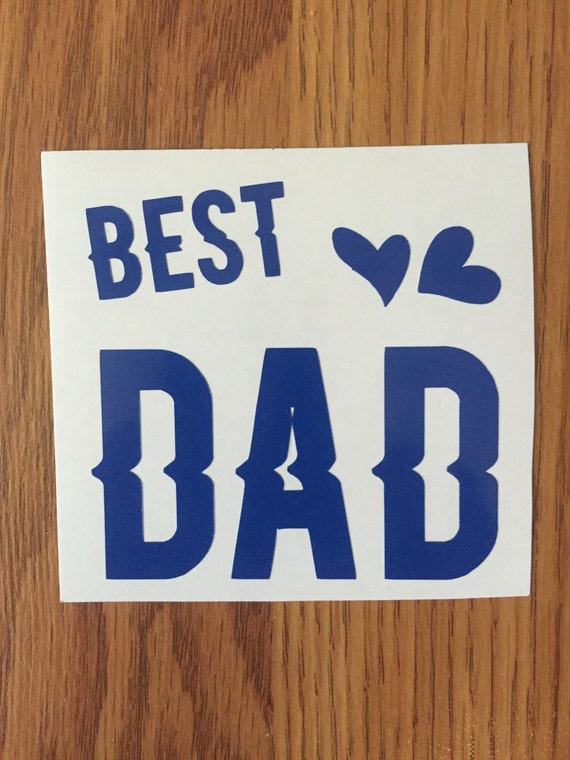 Best Dad decal car decal boat decals window decals