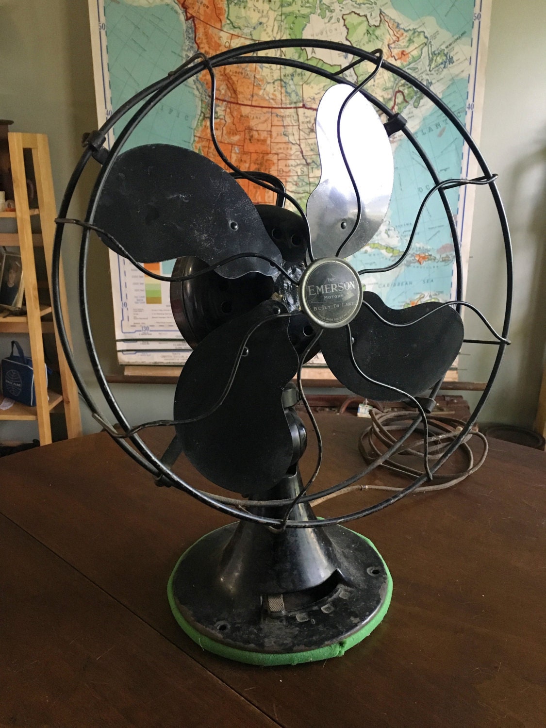 Antique 1920s Emerson Fan Type 29646 3Speed Electric