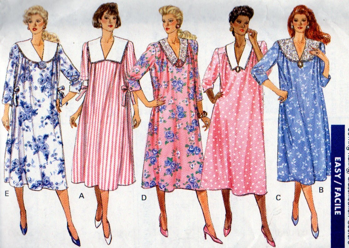 Vintage Maternity Dress Sewing Pattern Butterick 3216 Very