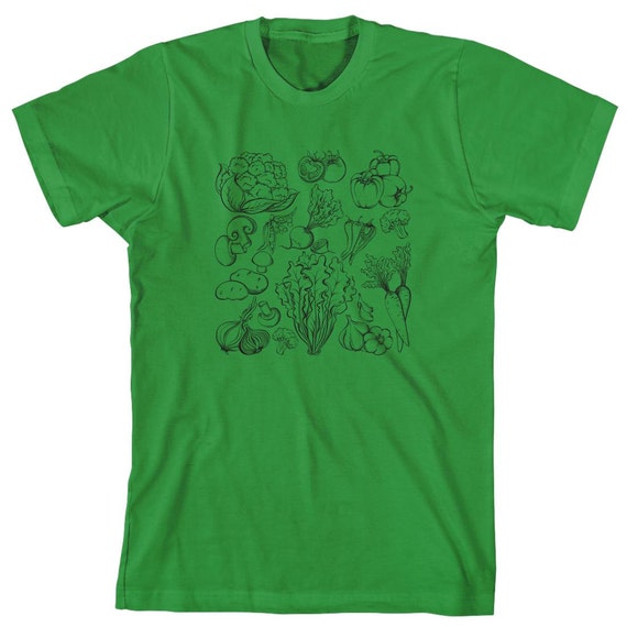 online ceramics veggies t shirt