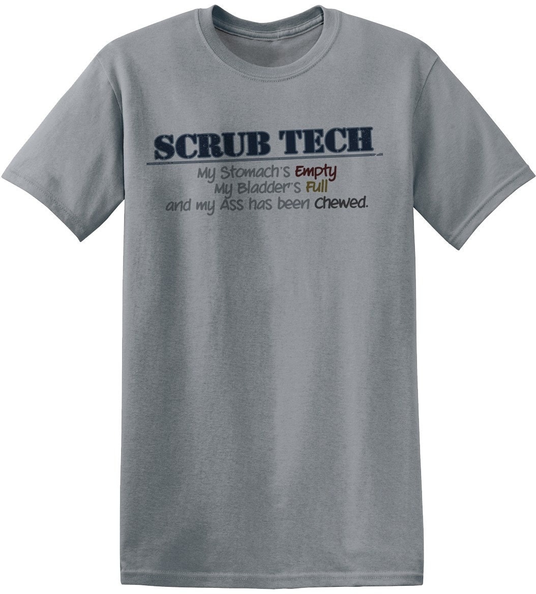 scrub tech t shirts