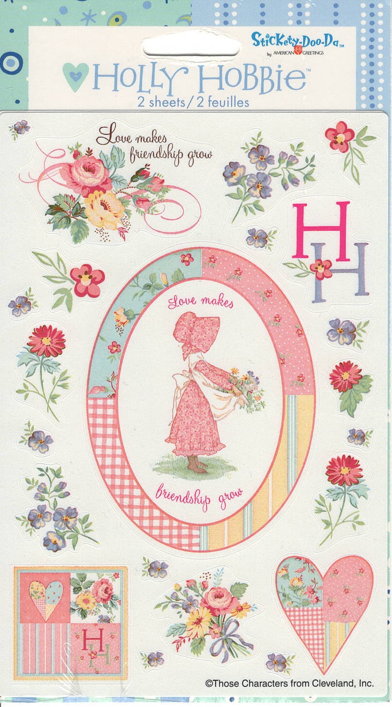 Holly Hobbie Stickers TCFC Stickety-Doo-Da 2004 American