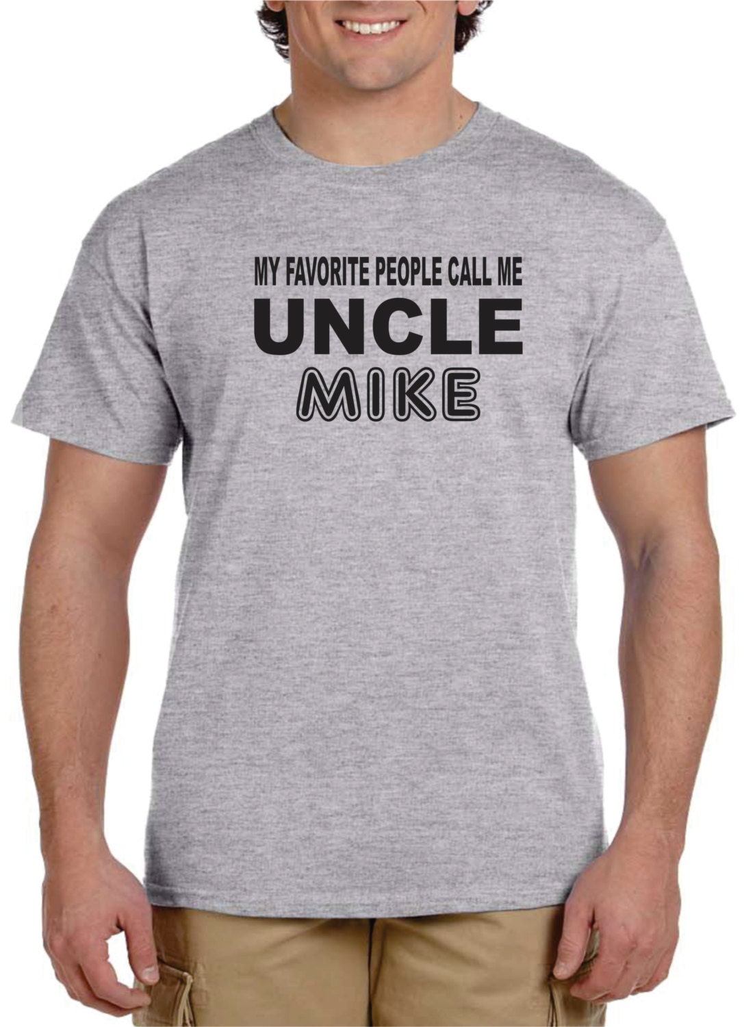 Gift For Men Personalized Uncle T shirt My Favorite People