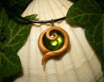 Kokiri Emerald - Legend of Zelda: Ocarina of Time - handmade Pendant