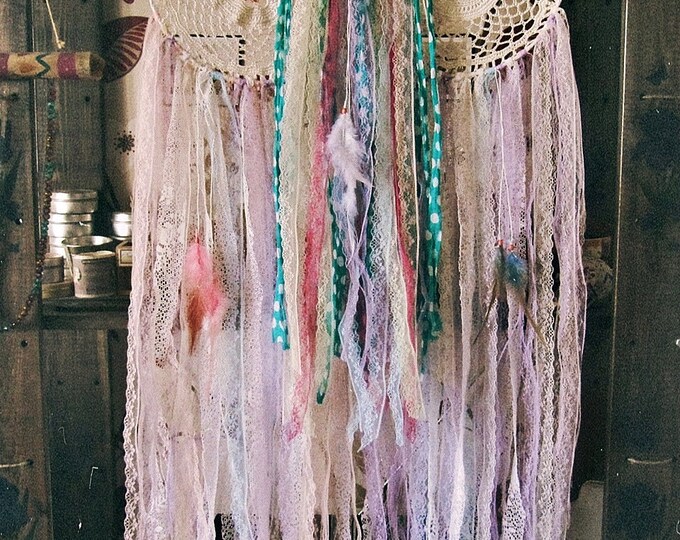 Gypsy Colorful Dreamcatchers Set - Hippie Home Decor - Boho Bedroom Wall Decor - Bohemian Dream Catcher - Boho Nursery - Hipster Decor