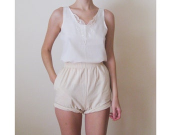 90s Embroidered Tank XS Small