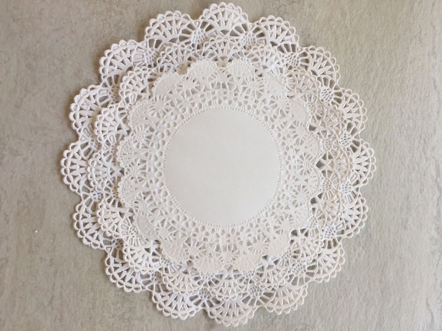 90 Paper Lace Doilies Variety Pack 30 each of 4 5 by MinasPantry
