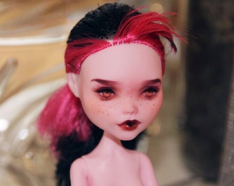 Monster High Draculaura OOAK Custom Doll Repaint