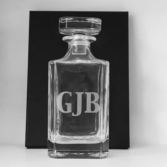 Personalized Whiskey Decanter Custom by EngravingsOnDemand on Etsy