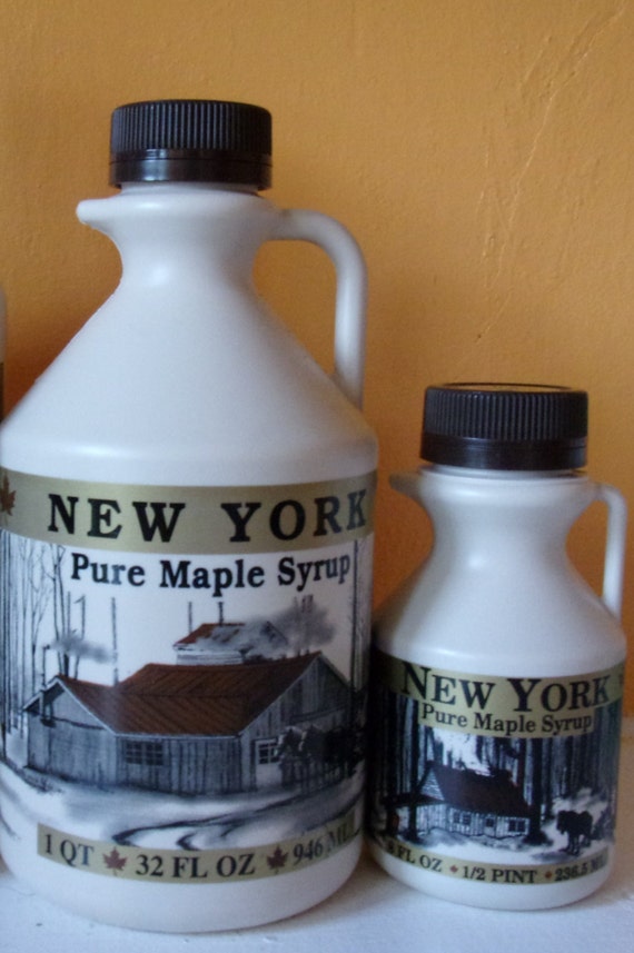 100 PURE New York State Maple Syrup by PerkinsMapleAcres on Etsy