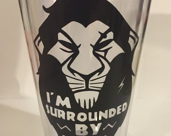 Disney The Lion King Scar tumbler