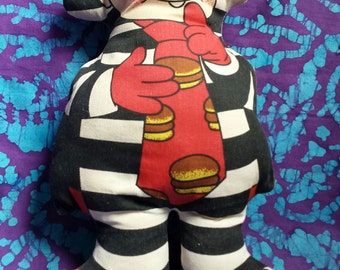 hamburglar stuffed doll