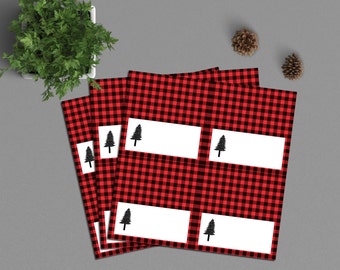 Antler Food Tent Printable File Woodland Baby Shower Blank