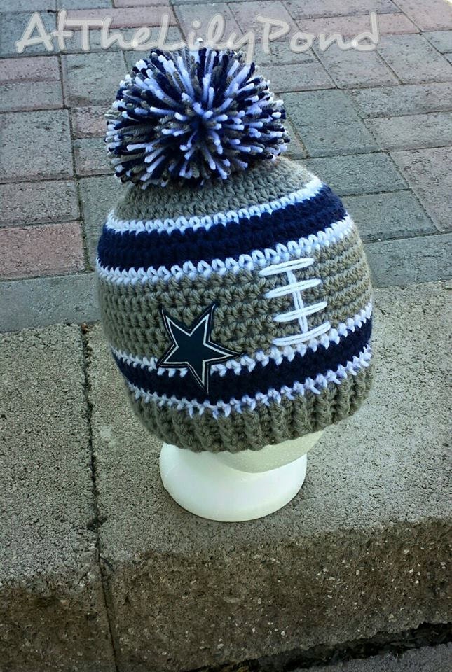 Dallas Cowboys Crochet Hat Dallas Cowboys Beanie Dallas