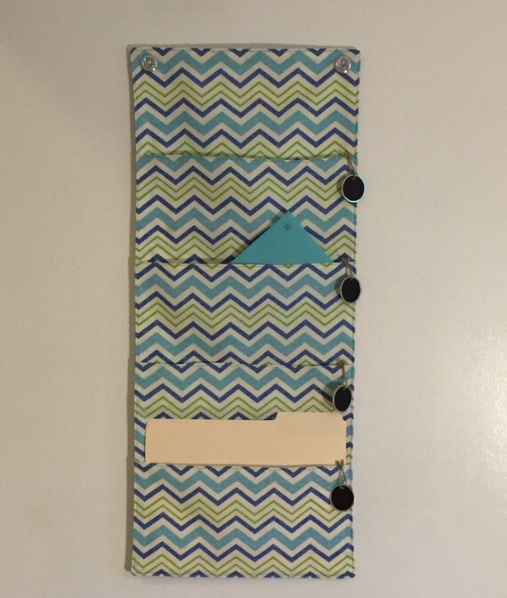 4 Pocket hanging file folder organizer wall organizer mail