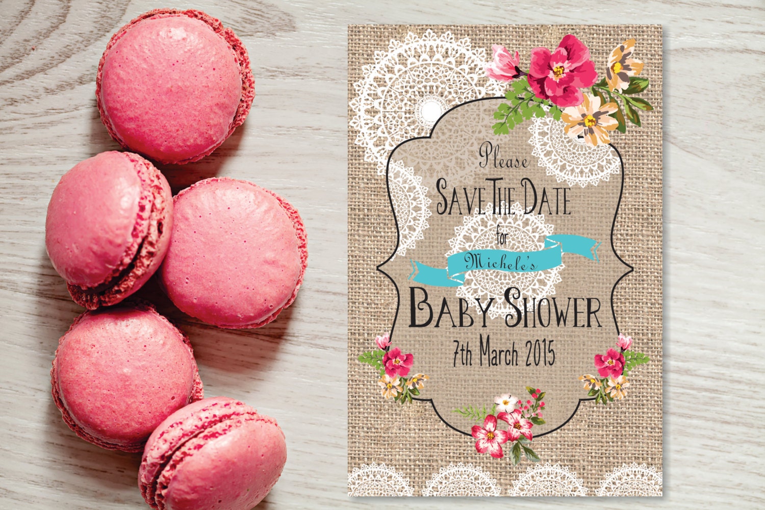 baby-shower-save-the-date-card-6-x-4-burlap-and-by-gemmedsnail