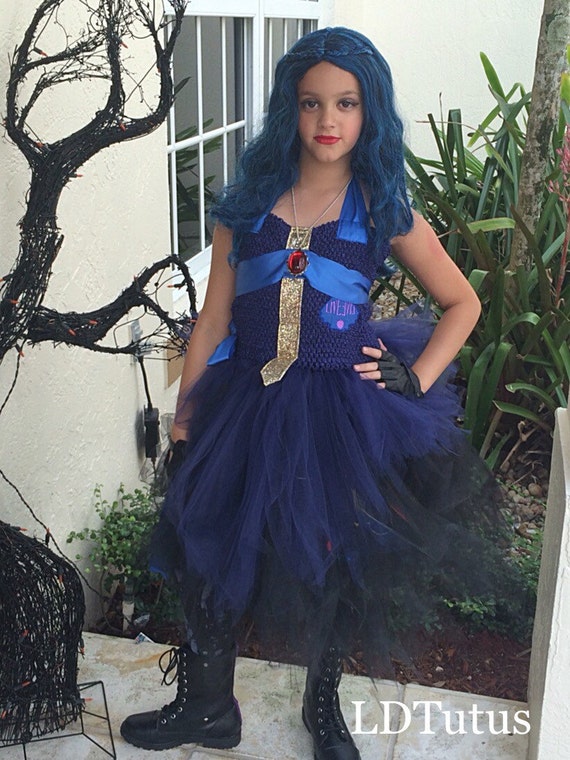 Evie Tutu Dress Lined Inspired by Disney Descendants by LDTutus