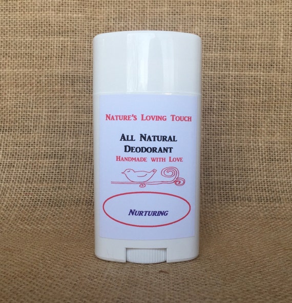Nurturing Scent All Natural Deodorant That Really Works! Made With Lavender, Cloves, and Spearmint Essential Oils. Smells Clean & Fresh!