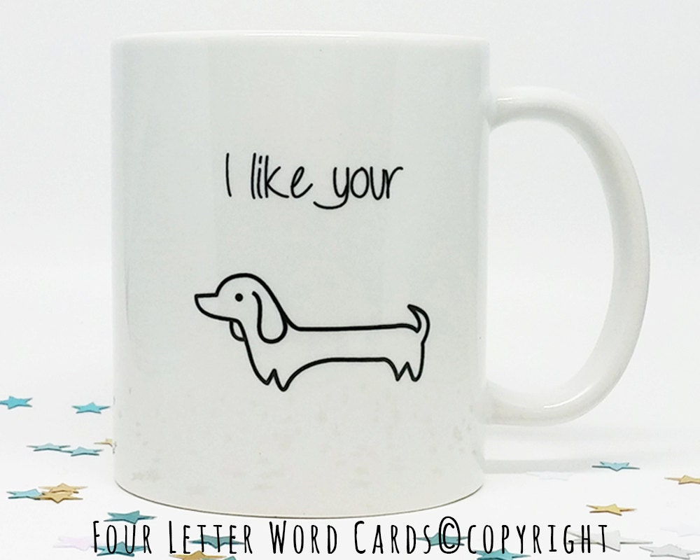 Funny Coffee Mug Dog Coffee Cup Funny Gift for Him Husband