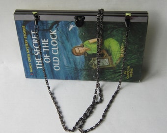 Handbags made from books: Classic Nancy Drew Books made into handbag