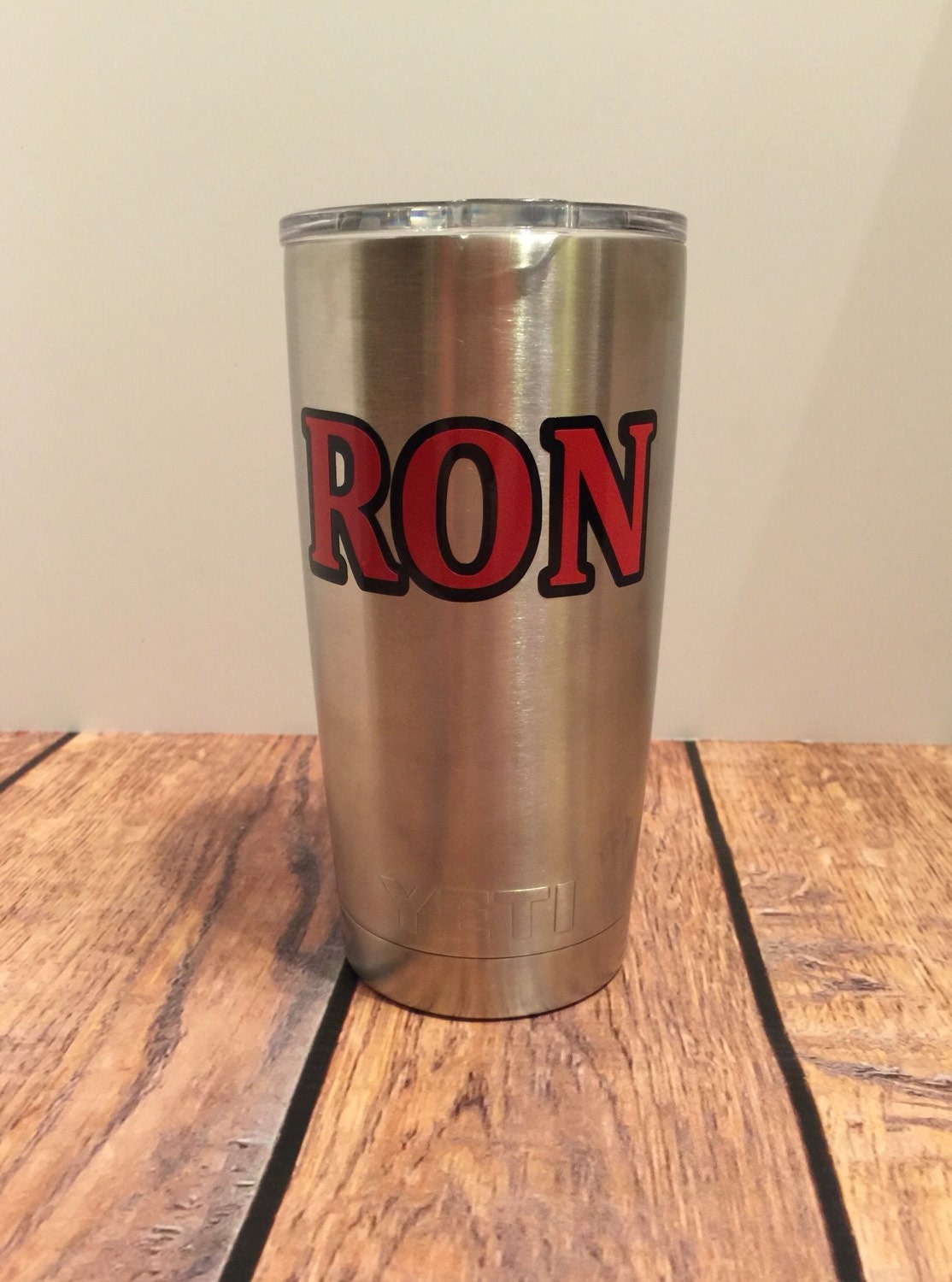 Yeti tumbler name decals yeti decals monogram by BrendaRuths