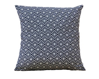 Coussin géométrique noir et blanc " Clio"
