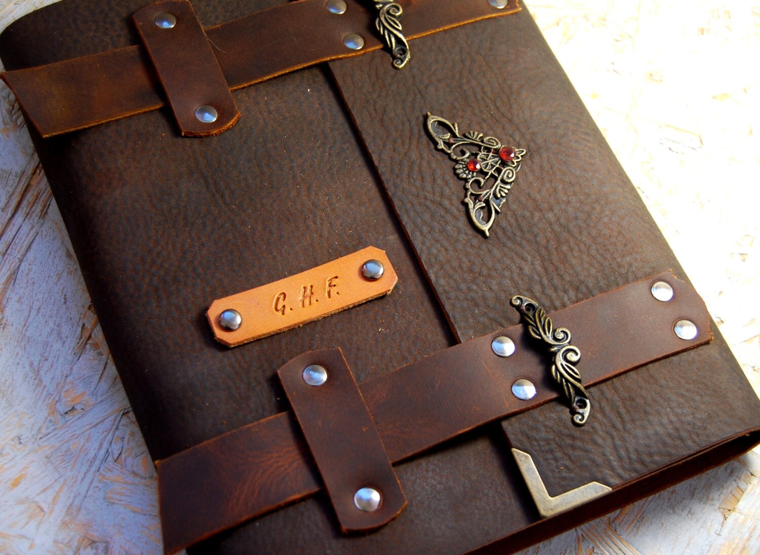 Gift Leather Journal Personalized Journal Medieval Journal