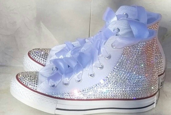 blinged out flats for wedding