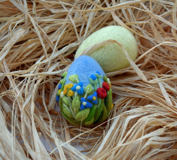 Egg Easter Decoration Needle Felted Eggs Easter T For Her 