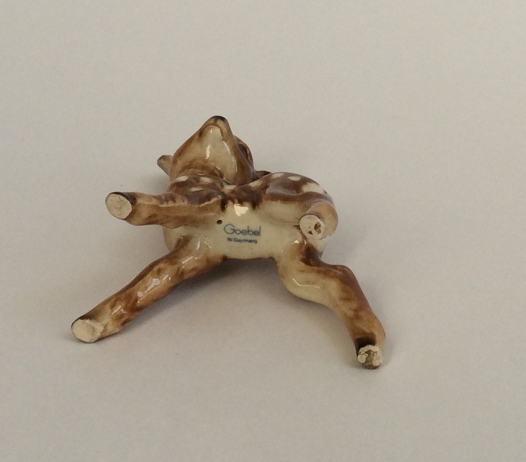 goebel deer fawn figurine