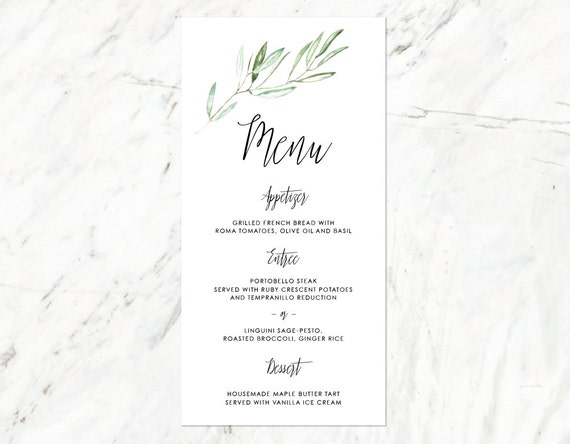 6 IDEE ORIGINALI PER PRESENTARE IL TUO MENU' NUZIALE