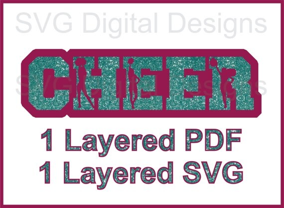 Cheer svg cut files