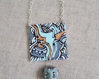 Sunny Non-Tarnish Boho Color Beaded Necklace