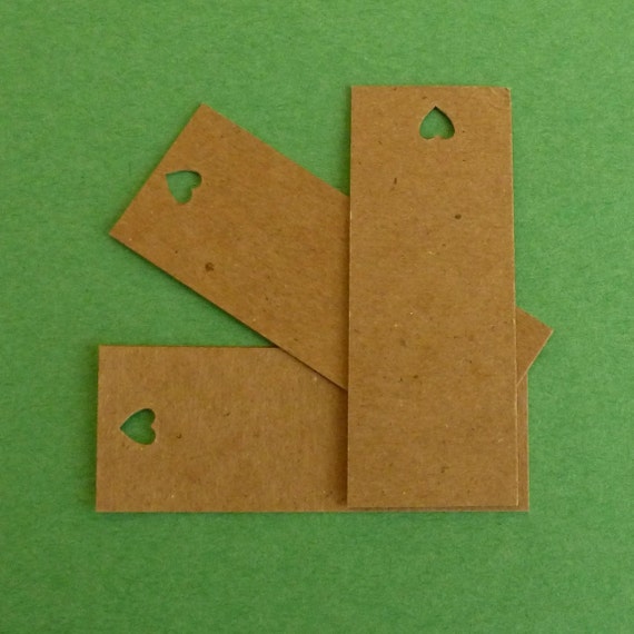 100 chipboard tags scrapbooking labels blank tags hang tags