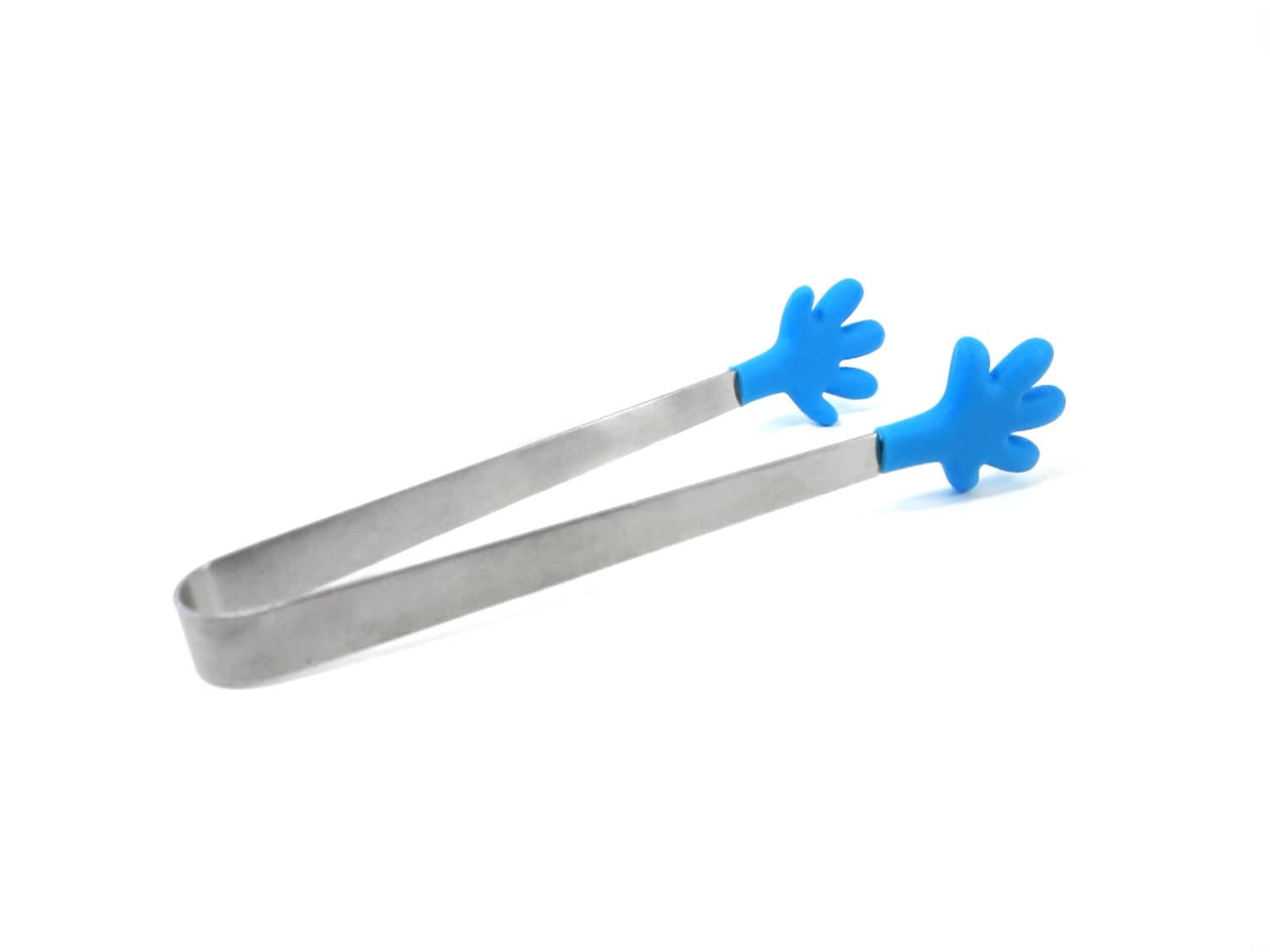 Mini Tongs / Tiny Silicone Stainless Steel Hand Tongs / Kids Rainbow