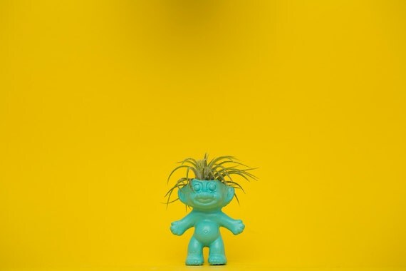 TROLL DOLL PLANTER