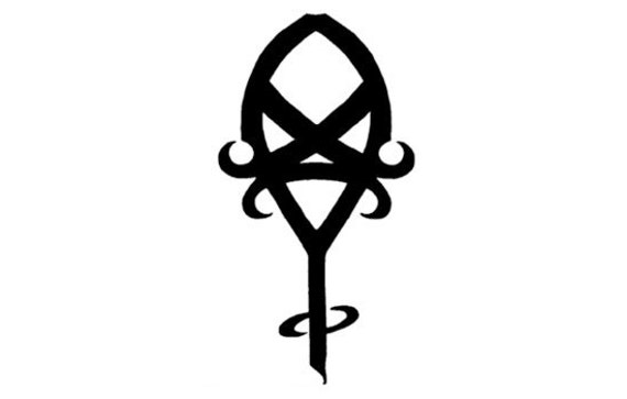 Items similar to shadowhunter insight foresight rune symbol sticker ...