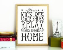 Popular items for remove your shoes on Etsy
