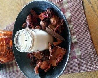 Rustic, distressed pedestal bowl