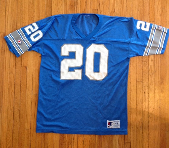 Barry Sanders Champion Jersey Vintage NFL Football Jersey